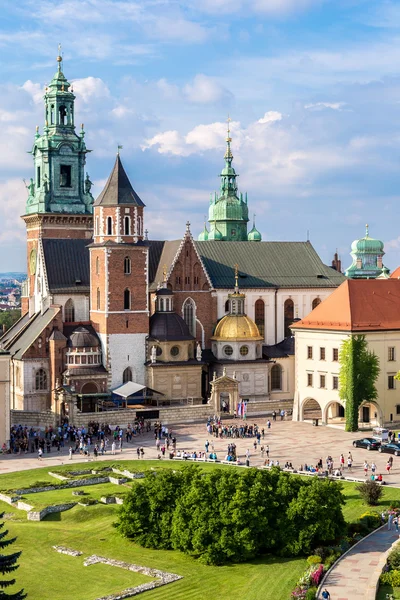 Wawel katedrális Krakkóban — Stock Fotó