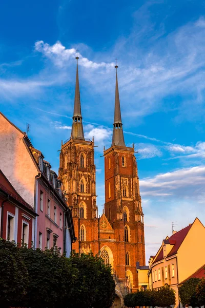 Cattedrale di San Giovanni a Breslavia — Foto Stock