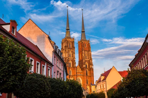 Cathedral St. John in Wroclaw — Stock Photo, Image