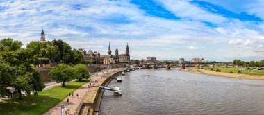 Dresden 'in panoramik görünümü