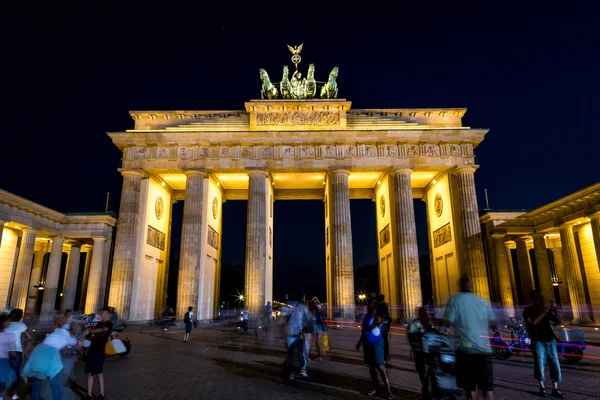 Бранденбурзькі ворота в Берліні — стокове фото