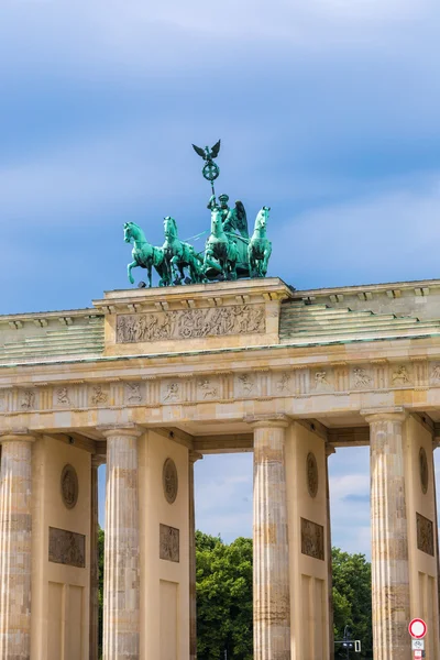 Porta di Brandeburgo a Berlino — Foto Stock