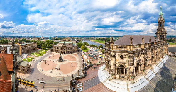 Vista panoramica di Dresda — Foto Stock