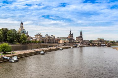 Dresden 'in panoramik görünümü