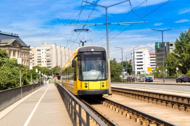 Dresden modern tramvay