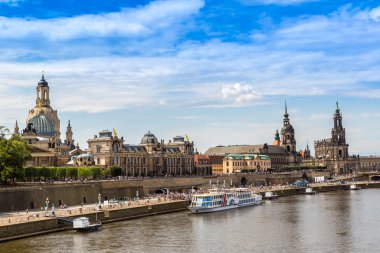 Dresden 'in panoramik görünümü
