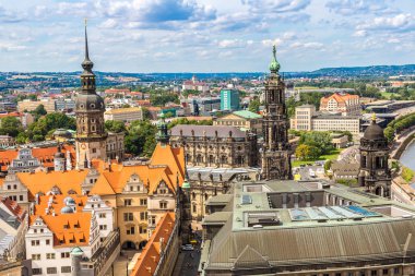 Dresden 'in panoramik görünümü