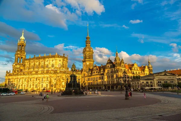 Monumento ao Rei João da Saxônia em Dresden — Fotografia de Stock