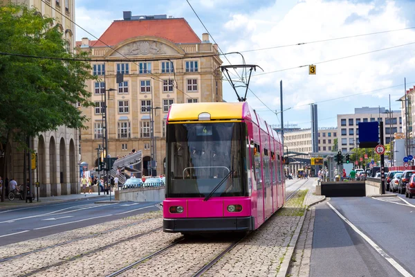 Dresden modern tramvay