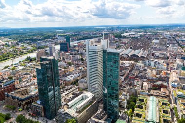 Frankfurt 'ta finans bölgesi