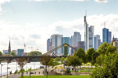 Frankfurt 'ta finans bölgesi