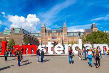 Rijksmuseum amsterdam Müzesi ile kelime ben amsterdam