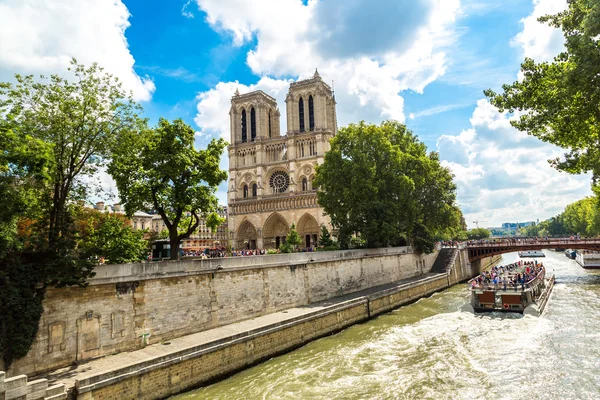 Notre dame de Paris in Francia — Foto Stock