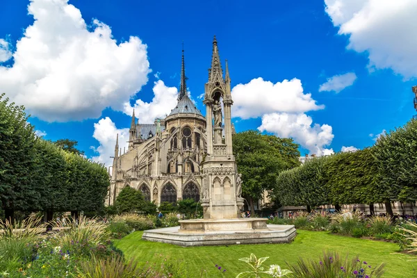 Notre dame de Paris in Francia — Foto Stock