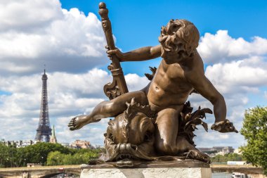 heykelin üzerine pont alexandre III