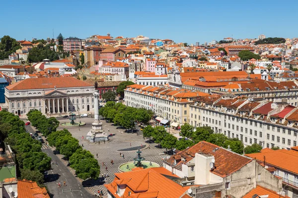 Vista aérea de Lisboa — Foto de Stock