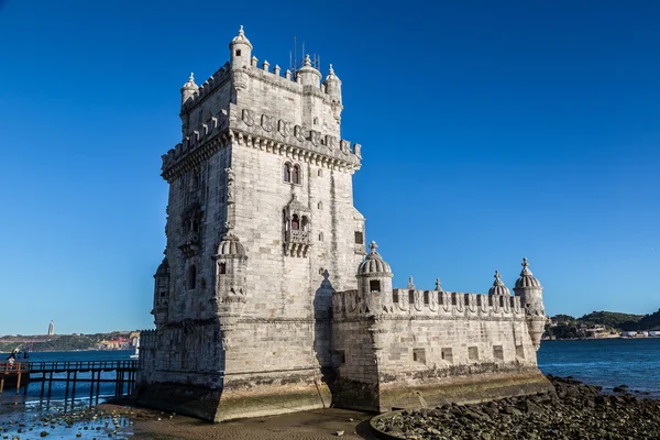 Belem Tower on the Tagus river — Stock Photo, Image