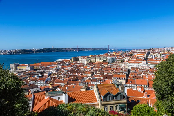 Vista aérea de Lisboa —  Fotos de Stock