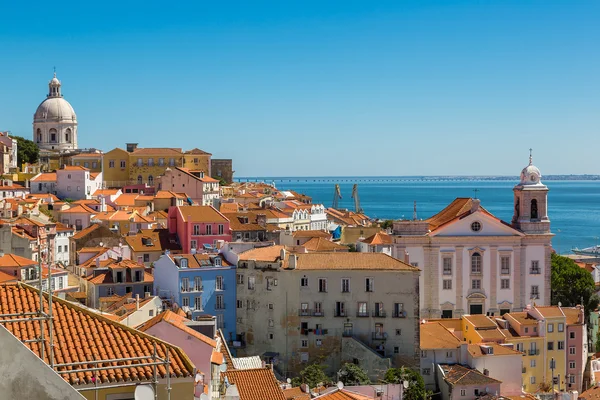 Panoramablick auf Lissabon — Stockfoto