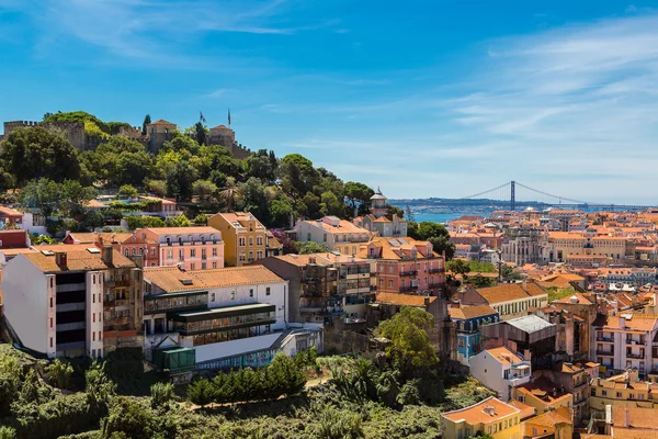 Luftaufnahme von Lissabon — Stockfoto