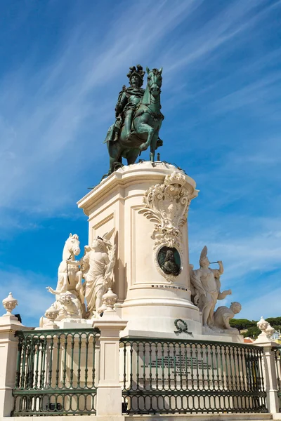 Statue du roi José Ier à Lisbonne — Photo