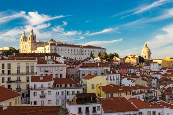 Lisbon arial view — Stok fotoğraf