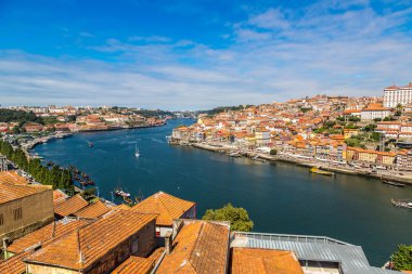 Portekiz 'deki Porto' nun hava görüntüsü