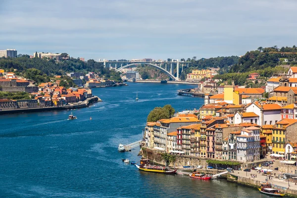 Aerial view of Porto in Portugal — Stock Photo, Image