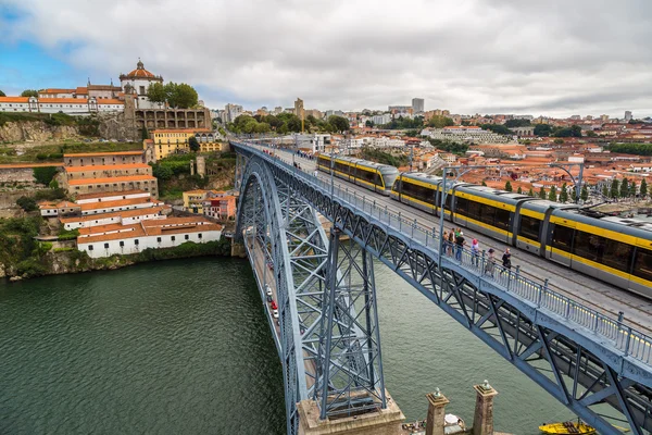 Dom Luis I bridge in Porto — Stock Photo, Image