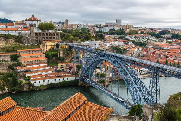 Dom Luis I-broen i Porto – stockfoto