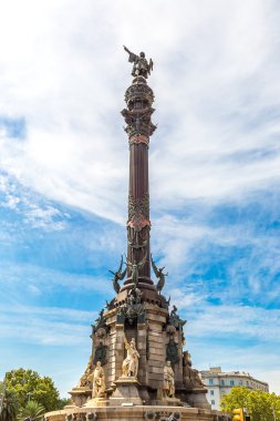 anıt christopher columbus Barcelona