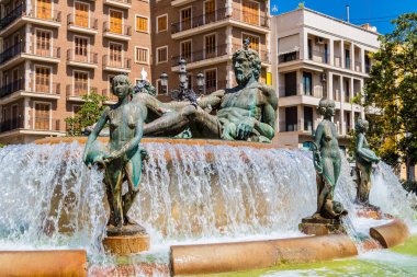 Valencia Rio Turia çeşme