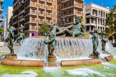 Valencia Rio Turia çeşme