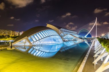 Valencia Sanat ve Bilim Şehri.