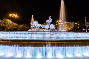 Cibeles Plaza de Cibeles Çeşmede
