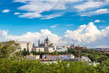 Madrid görünümünü manzarası