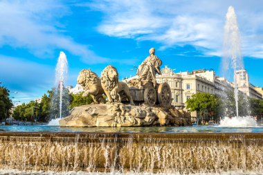 Cibeles Plaza de Cibeles Çeşmede