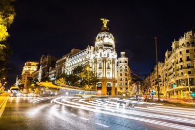 Metropolis bölgesinde Madrid.
