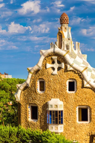 Parque Güell en Barcelona —  Fotos de Stock