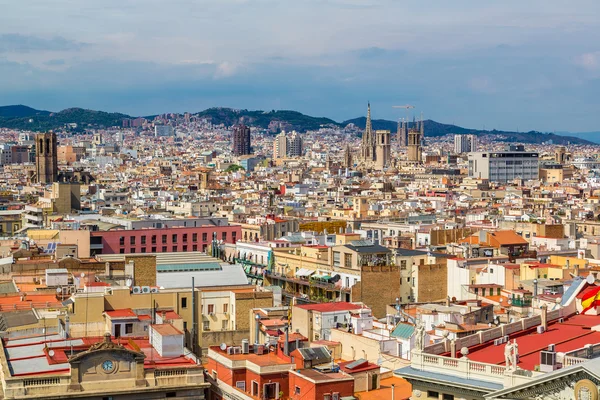 View of Barcelona from Park Guell — Stock Photo, Image