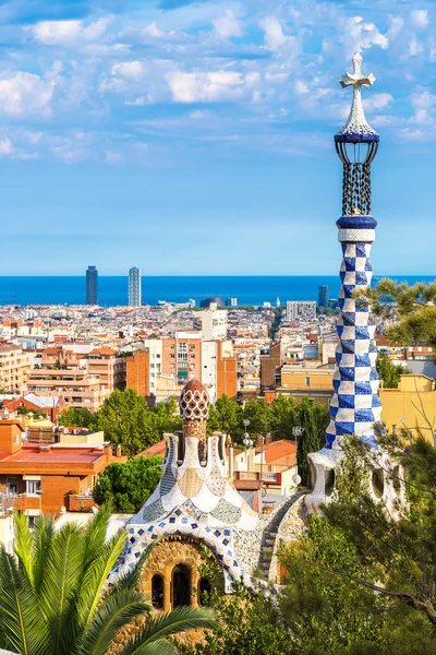 Park Guell in barcelona — стокове фото