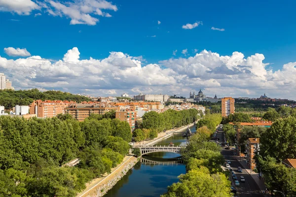 Vue panoramique de Madrid — Photo