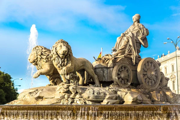 Fontana di Cibeles a Plaza de Cibeles — Foto Stock