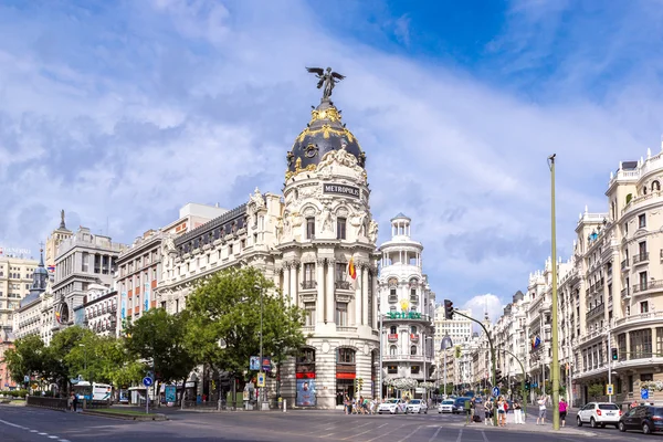 Hotel Metropolis en Madrid, España — Foto de Stock