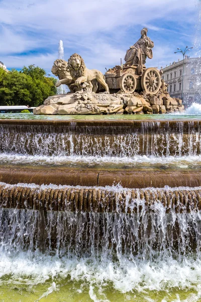 Fontana cibeles a madrid — Foto Stock