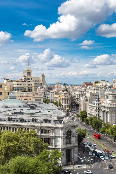 Madrid'da Plaza de cibeles — Stok fotoğraf