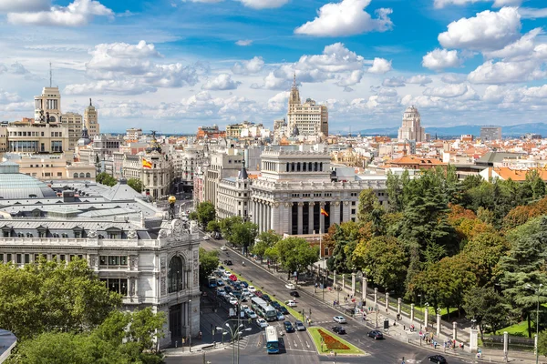 Площею Кальяо в Мадриді — стокове фото