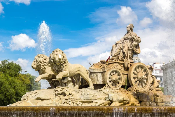 Fontana cibeles a madrid — Foto Stock