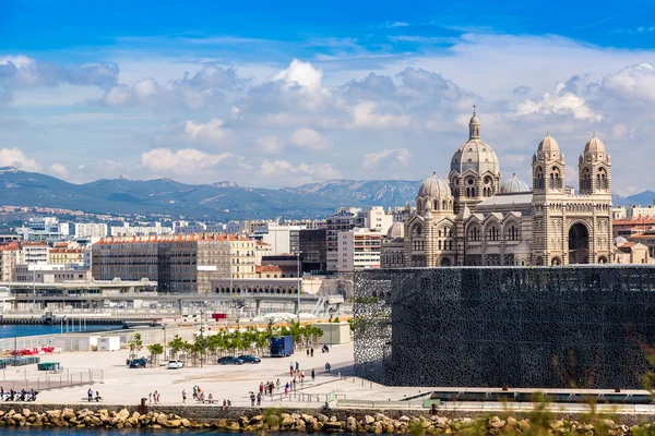 Castillo de San Juan y Catedral de la Major — Foto de Stock