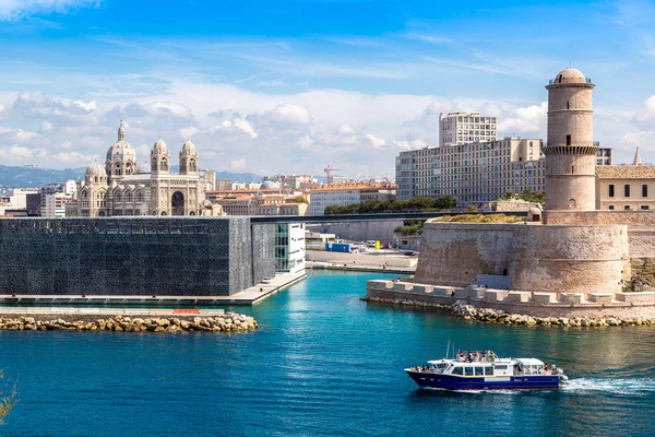 Castello di Saint Jean e Cattedrale de la Major — Foto Stock